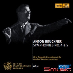 SSKD系列32-布魯克納：第4&5號交響曲