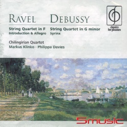 拉威爾＆德布西:弦樂四重奏