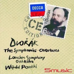德弗札克:交響曲全集與序曲集