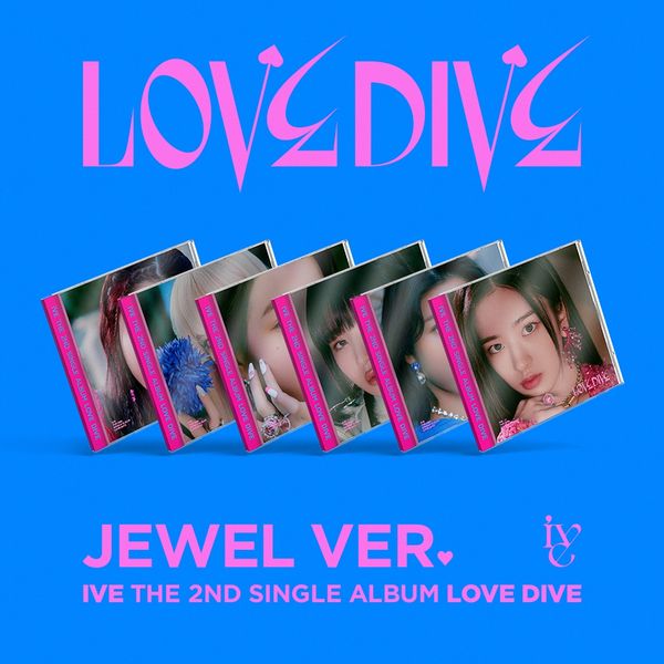 (隨機版)第二張單曲「LOVE DIVE(JEWEL CASE)」(韓國進口版)