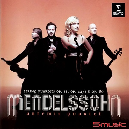 孟德爾頌：第二＆三＆六號弦樂四重奏 2CD