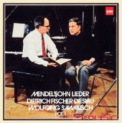 孟德爾頌: 歌曲集 1