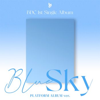 第一張單曲「BLUE SKY」(韓國進口Platform版)