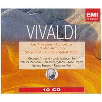 韋瓦第:包括四季小提琴協奏曲在內的各式協奏曲集＆聖母瑪利亞讚美曲＆光榮頌等
