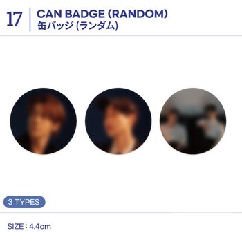 [DElight Party IN TOKYO]-隨機徽章(日本進口)