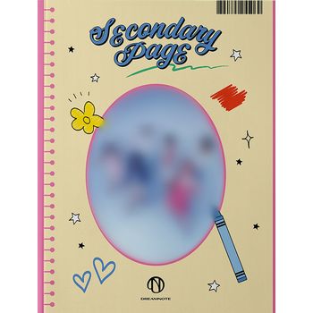 (BLUE版)第五張單曲「Secondary Page」(韓國進口版)