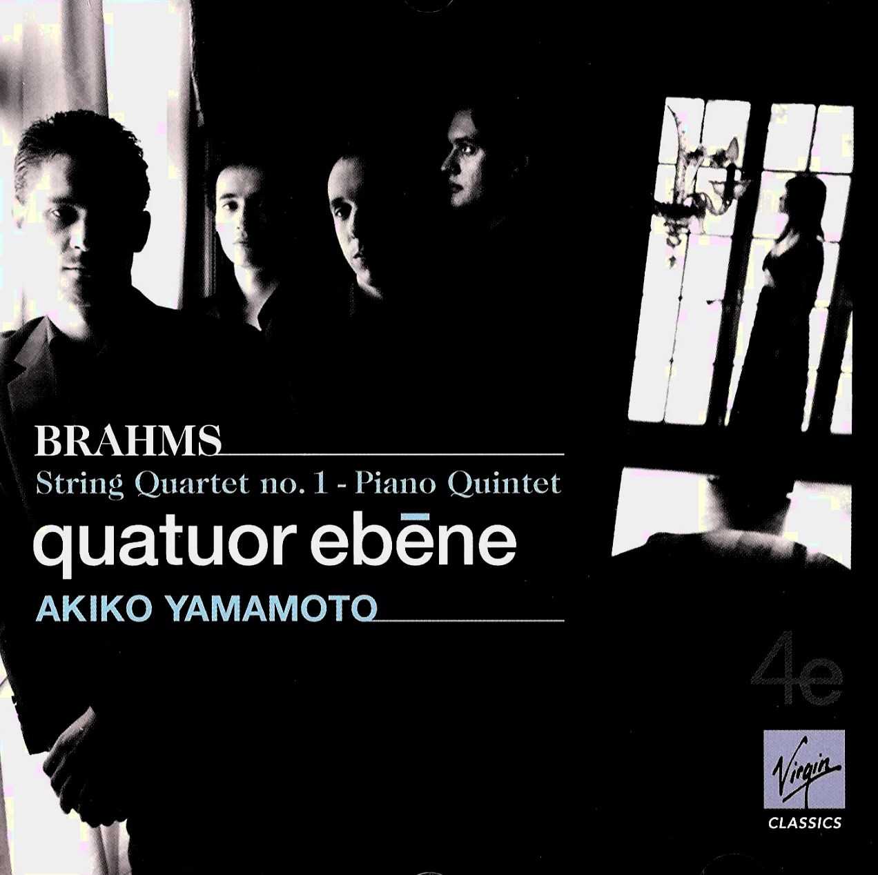 布拉姆斯:鋼琴五重奏＆第一號弦樂四重奏