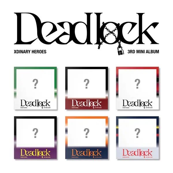 (隨機版)第三張迷你專輯「Deadlock(COMPACT VER.)」(韓國進口版)