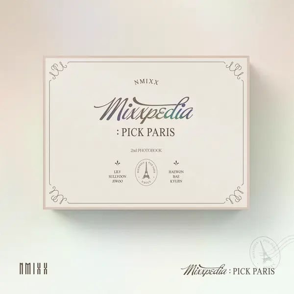 (JYP官網版)第二本寫真書「MIXXPEDIA : PICK PARIS」(韓國進口)