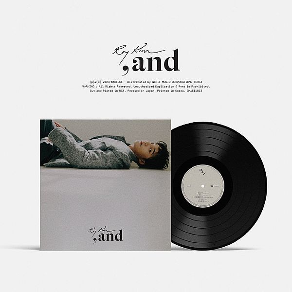 第四張正規專輯「,and」(韓國進口限量版黑膠LP)