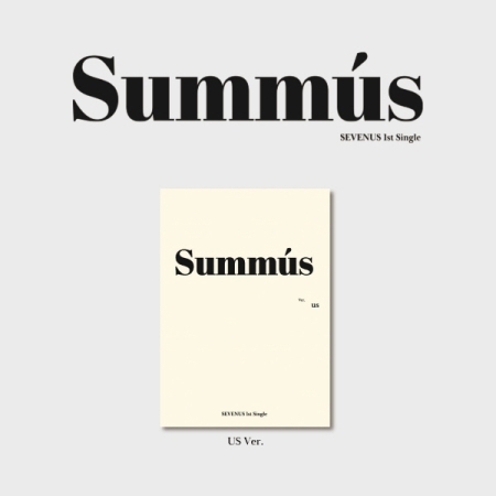 (Us版)第一張單曲「SUMMUS」(韓國進口版)