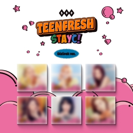 (隨機版)第三張迷你專輯「TEENFRESH(Digipack Ver.)」(韓國進口版)