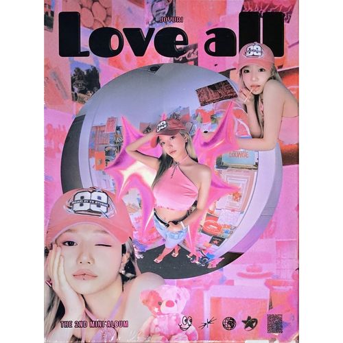 (PUSH版/粉色)第二張迷你專輯「LOVE ALL」(韓國進口版)