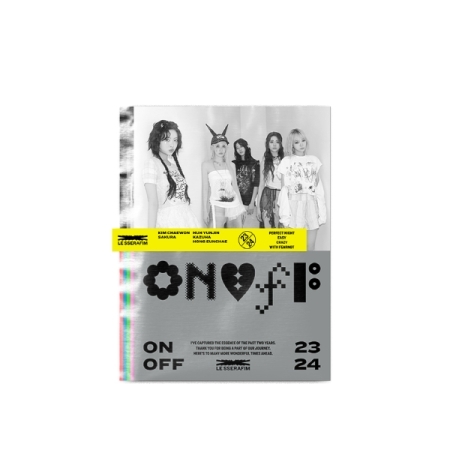 (WEVERSE版)LE SSERAFIM ON-OFF 23-24寫真書(韓國進口)