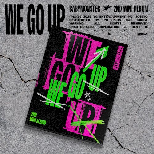 (UP版)第二張迷你專輯「WE GO UP」(韓國進口版)