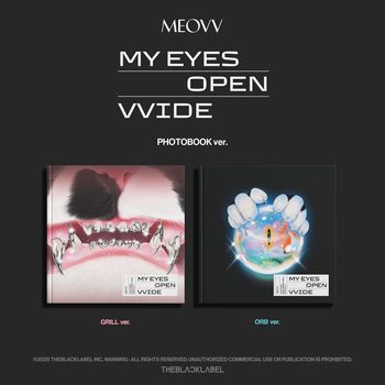 (隨機版)第一張迷你專輯「MY EYES OPEN VVIDE(PHOTOBOOK