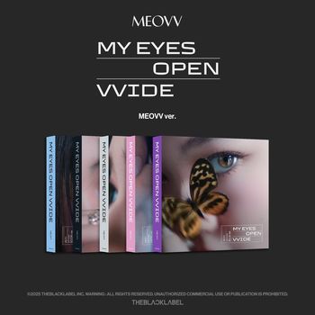 (隨機版)第一張迷你專輯「MY EYES OPEN VVIDE(MEOVV ver.)」