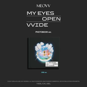 (ORB版/藍色)第一張迷你專輯「MY EYES OPEN VVIDE(PHOTOBOOK