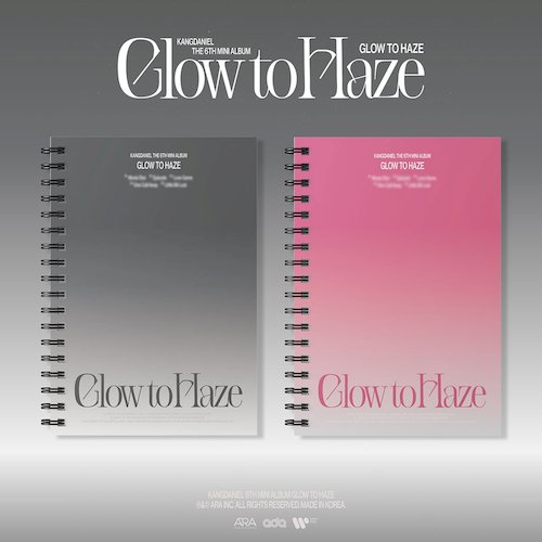 (Glow版/粉色)第六張迷你專輯「Glow to Haze」(韓國進口版)