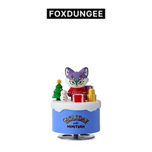 [HOLIDAY with MINITEEN]-(FOXDUNGEE)公仔音樂盒(韓國進口)