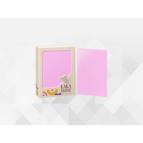 鼠卡卡 磨砂卡套(馬卡龍 粉) 66*91mm