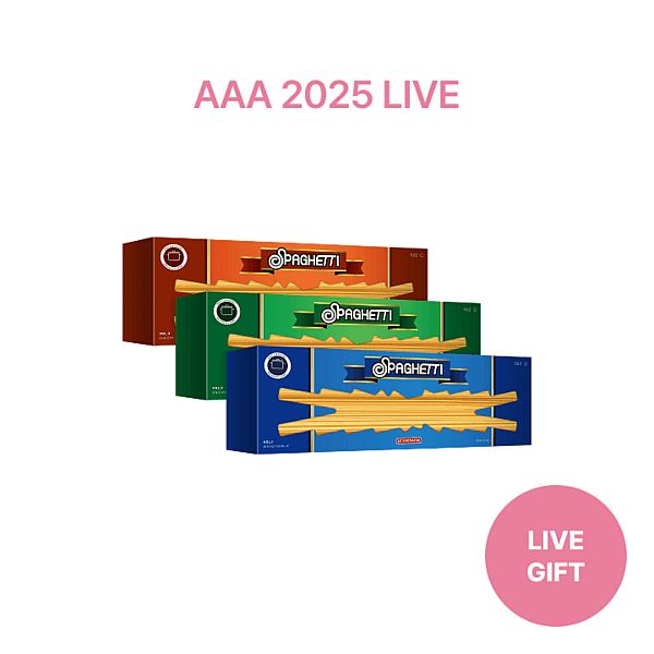 (AAA 2025 LIVE版)第一張單曲專輯「SPAGHETTI」(韓國進口版)