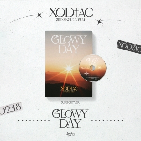 (SUNLIGHT版)第三張單曲「GLOWY DAY」(韓國進口版)