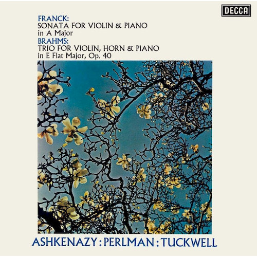 法朗克 : 小提琴與鋼琴奏鳴曲&布拉姆斯: 為小提琴、法國號與鋼琴所寫三重奏，作品40(SHMCD)