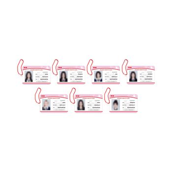 [1STANNIVERSARY]-學生證鑰匙圈(韓國進口)