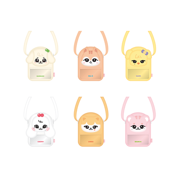 [WELCOME TO MINIVE SCHOOL]-PVC斜背包(韓國進口)