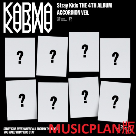 (MUSICPLAN/隨機)第四張正規專輯「KARMA(ACCORDION VER.)」(韓國進口)
