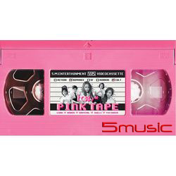 第二張專輯「Pink Tape」(韓國進口版)