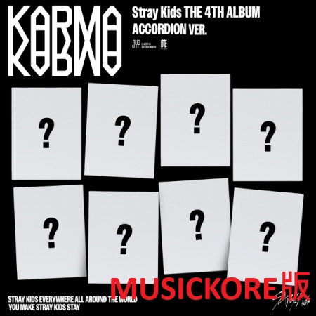 (MUSICKORE/隨機)第四張正規專輯「KARMA(ACCORDION VER.)」(韓國進口)