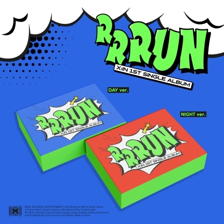 (隨機版)第一張單曲「RRRUN」(韓國進口版)