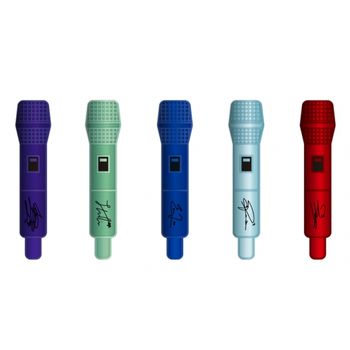 [Stargraphy]-麥克風徽章(韓國進口)