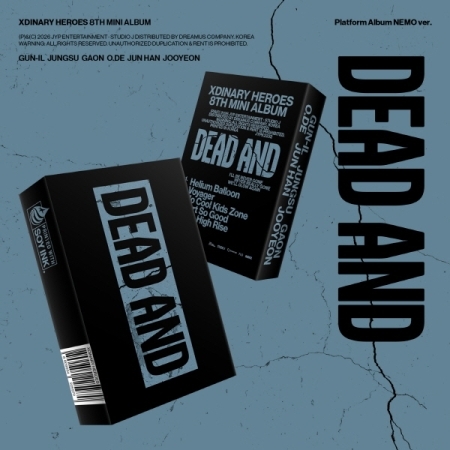 第八張迷你專輯「DEAD AND(Platform Album NEMO ver.)」(韓國進口版)