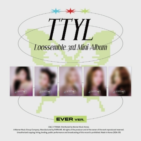 第三張迷你專輯「TTYL(EVER MUSIC ALBUM)」(韓國進口版)