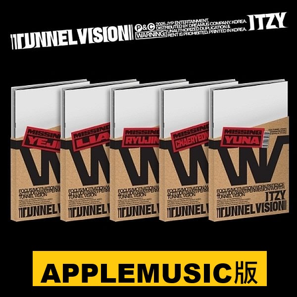 (APPLEMUSIC/隨機版)TUNNEL VISION(Member Ver.)(韓國進口版)