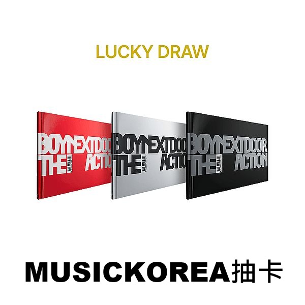 (MUSICKOREA抽卡)第五張迷你專輯「The Action」(韓國進口版)
