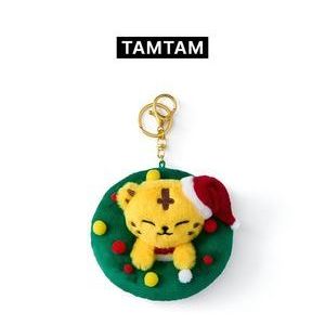 [HOLIDAY with MINITEEN]-(TAMTAM)裝飾鑰匙圈(韓國進口)