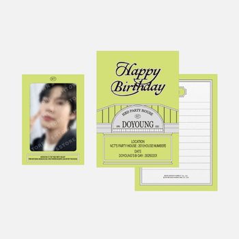 [ARTIST BIRTHDAY-DOYOUNG]-派對卡片(韓國進口)
