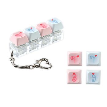 [The TENSE]-(手繪版)鍵帽鑰匙圈(韓國進口)