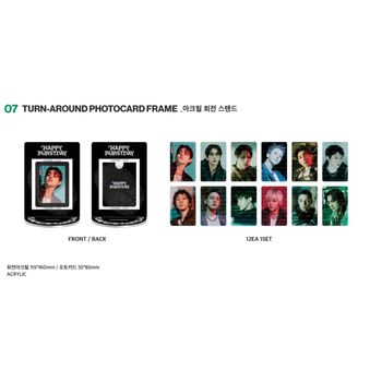 [HAPPY BURSTDAY POP-UP]-旋轉壓克力立牌(韓國進口)