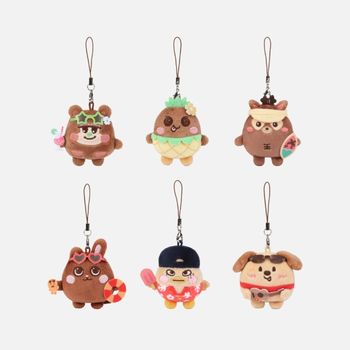 [RIIZING LOUD]-(SUMMER ver.)迷你娃娃鑰匙圈(韓國進口)